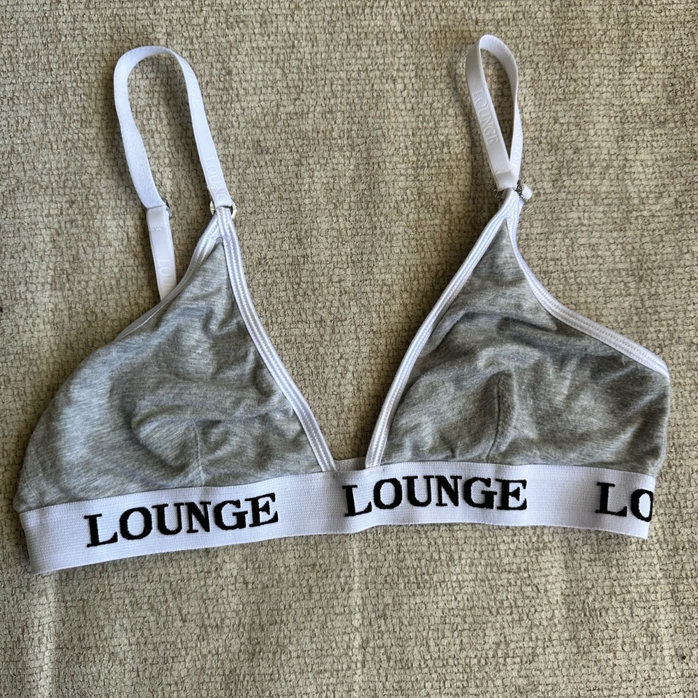 Lounge triangle bralette